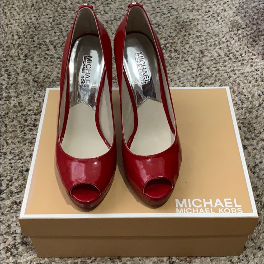Michael Kors open toe heel sandal